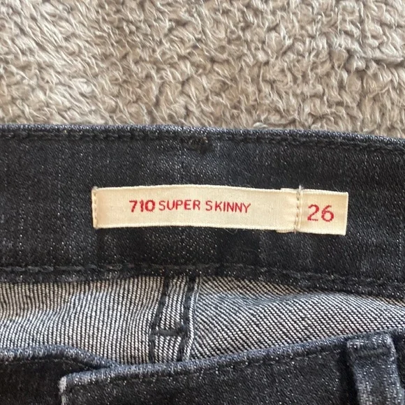 Levis 710 Super skinny 26 - Picture 3 of 9